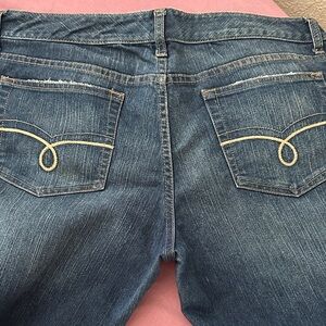 American Rag Dark Blue Flare Jeans